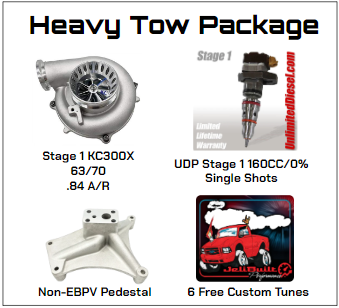 Heavy Tow - Stage 1 Package UDP 375HP 94-97 7.3L