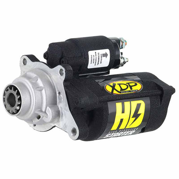 XDP WRINKLE BLACK HD GEAR REDUCTION STARTER XD256 08-10 6.4