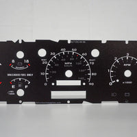 92-96 Cluster Faceplate Kit - XLT Original - Gas