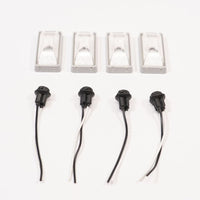 Complete Performance Clear OBS Dually Fender Light Kit - 1980-1997 Ford F-Series