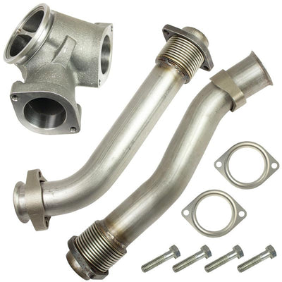 BD Diesel 1043900 Up-Pipes for 1999.5-2003 Ford 7.3L Powerstroke