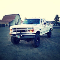 Complete Performance Six Piece Clear Black Headlight Kit - 1992-1997 Ford F-Series & Bronco