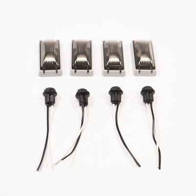 Complete Performance Smoked OBS Dually Fender Light Kit - 1980-1997 Ford F-Series