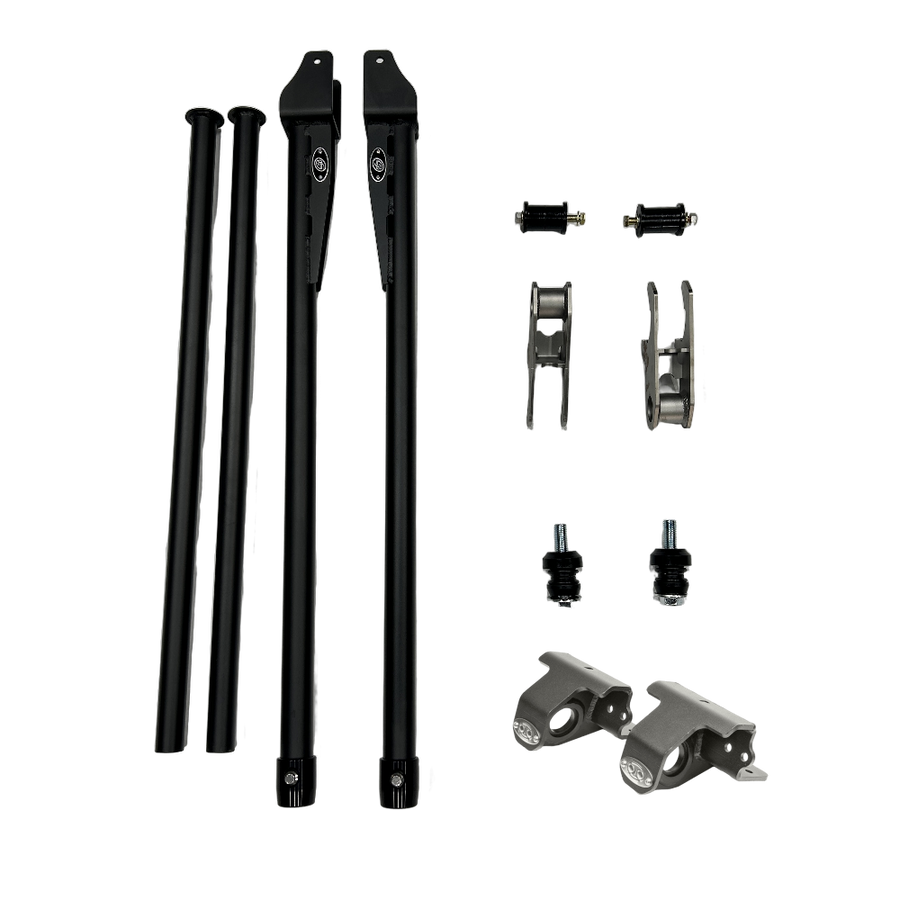 S&B Traction Bar Kit Short Gusset 102160 for 1994-1997 Ford F-250/F-350