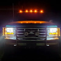 Complete Performance Six Piece Clear Black Headlight Kit - 1992-1997 Ford F-Series & Bronco