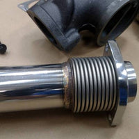 AVP Bellowed Stainless Up-Pipe Kit, Ford (1999.5-03) 7.3L Power Stroke