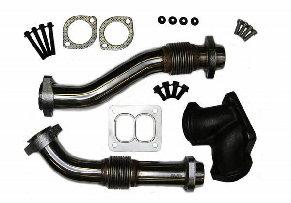 Stainless Up-Pipe Kit (1994-97) 7.3L Power Stroke