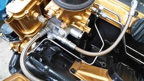 CNC Fabrication '99-03 7.3L 4-Line Feed Fuel Line Kit- Retain Factory Fuel Bowl