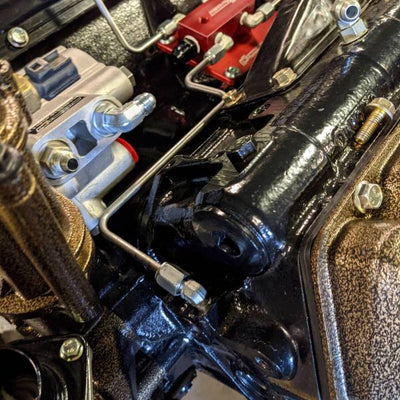 CNC Fabrication 7.3L 4-Line Feed Fuel Line Kit - Fuel Bowl Delete