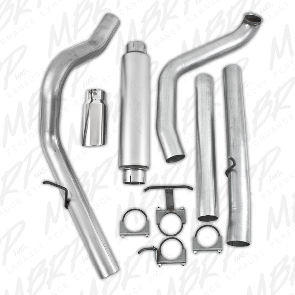 MBRP 4" Installer Series Turbo-Back Exhaust (W/Muffler & Tip) 99-03