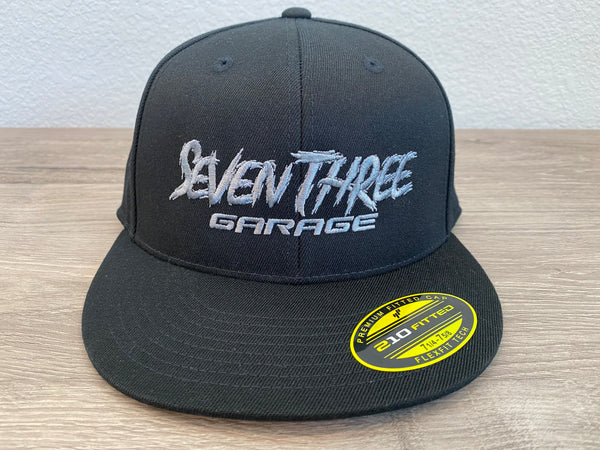Seven Three Garage Hat - Flat Brim - FlexFit
