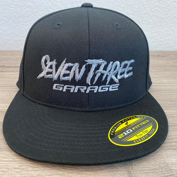 Seven Three Garage Hat - Flat Brim - FlexFit