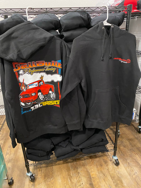 JeliBuilt Hoodies - Drag Truck