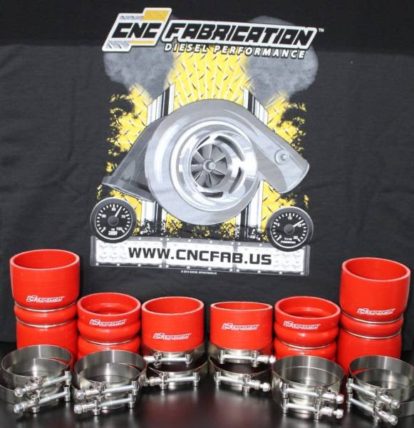 CNC Fabrication 99.5-03 7.3L Charge Air Cooler Boot Kit