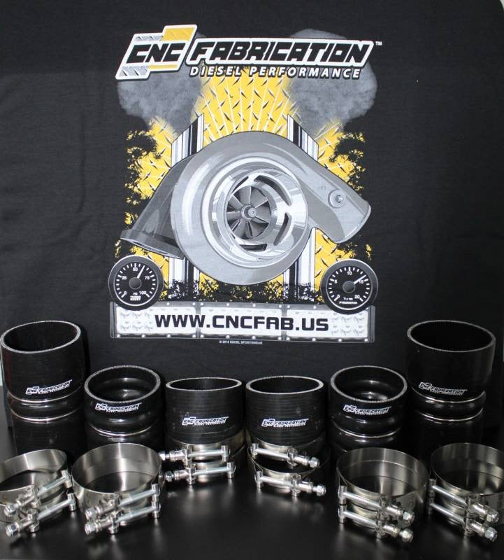 CNC Fabrication 99.5-03 7.3L Charge Air Cooler Boot Kit